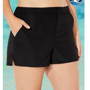Black swim shorts - size 22